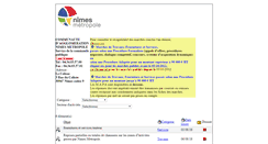 Desktop Screenshot of marches-publics.nimes-metropole.fr